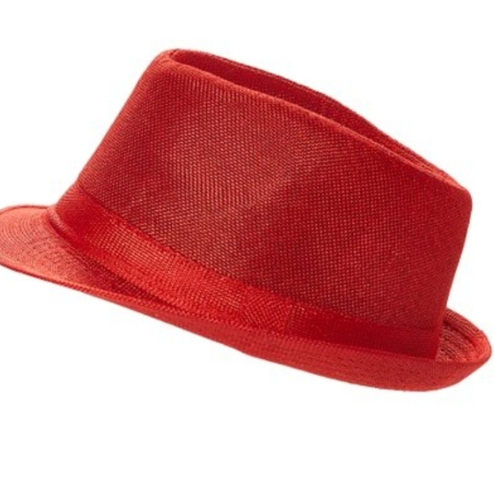 Something special red fedora size small/metal